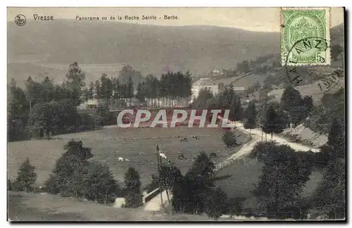 Cartes postales Viesse Panorama Vu de la Roche Sainte Barbe