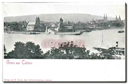 Cartes postales Gruss Aus Coblenz