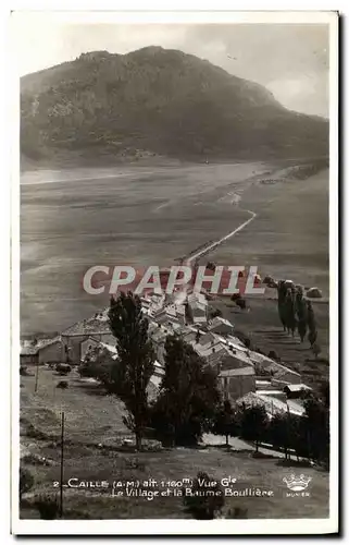 Cartes postales Caille Vue Le Village et le Boulliere