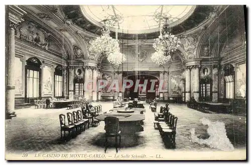 Cartes postales Monte Carlo La Salle Schmidt