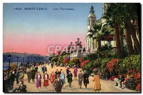 Cartes postales Monte Carlo Les Terrasses