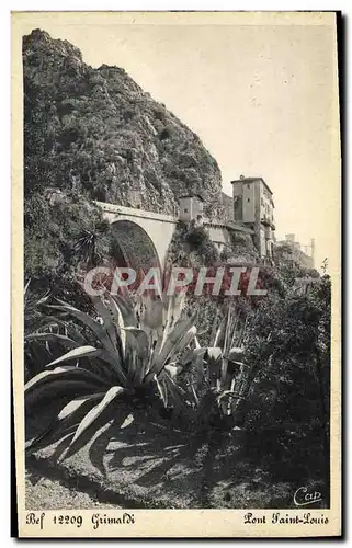 Ansichtskarte AK Grimaldi Pont Saint Louis