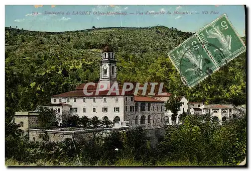 Ansichtskarte AK Laghet Sanctuaire Vue d ensemble du monastere