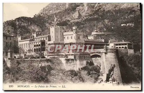 Cartes postales Monaco Palais du Prince