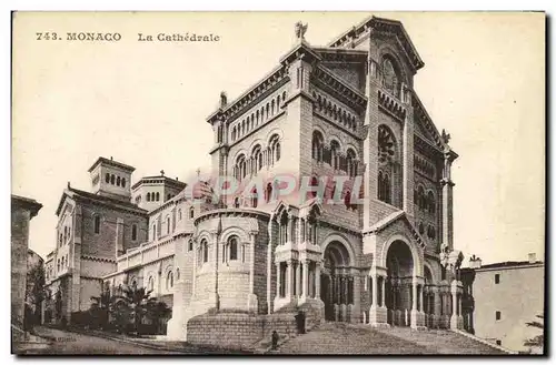 Cartes postales Monaco La Cathedrale