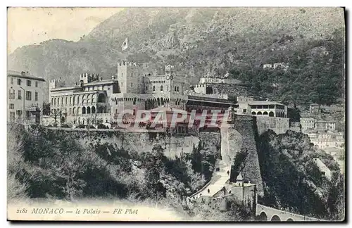 Cartes postales Monaco Le Palais