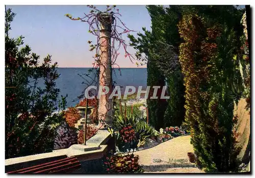 Cartes postales Monaco Les jardins exotiques