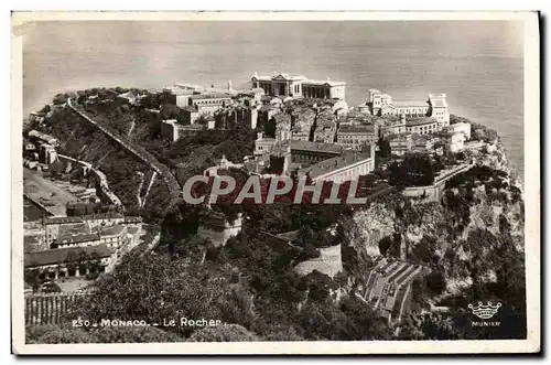 Cartes postales Monaco Le Rocher