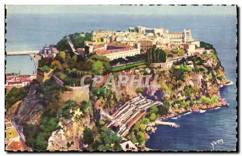 Cartes postales Monaco Principaute de Le Rocher