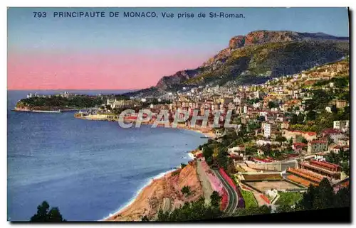 Cartes postales Monaco Vue Prise St Roman