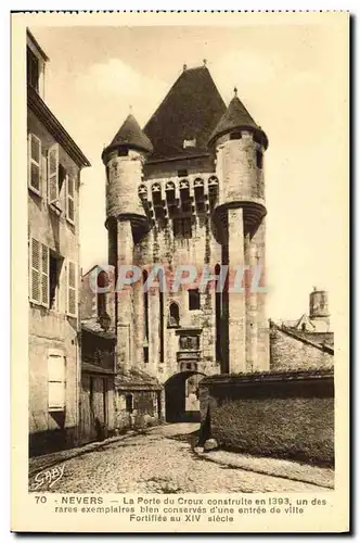 Cartes postales Nevers La Porte du Croux