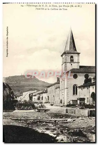 Ansichtskarte AK Peterinage de Sion Par Praye Vaudemont Praye et la colline de Sion