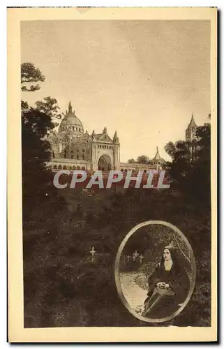 Ansichtskarte AK La Basilique de Lisieux Vue des jardins du Carmel