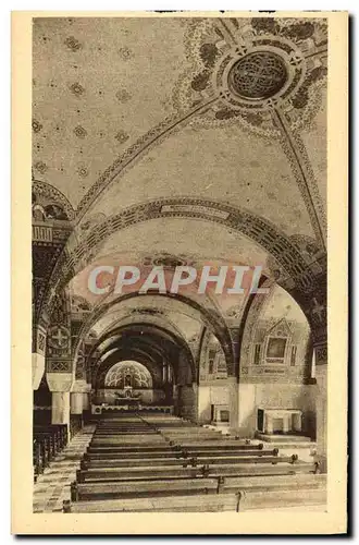 Cartes postales La Basilique de Lisieux La Crypte Une Nef laterale