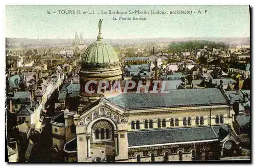 Cartes postales Tours La Basilique St Martin