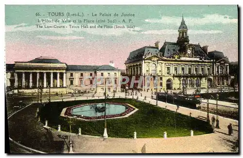 Cartes postales Tours Le Palais de Justice