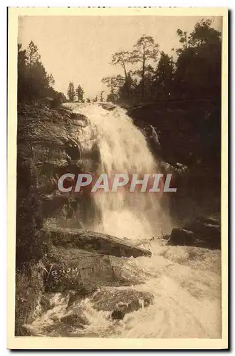 Ansichtskarte AK Cauterets Cascade Pont d Espagne