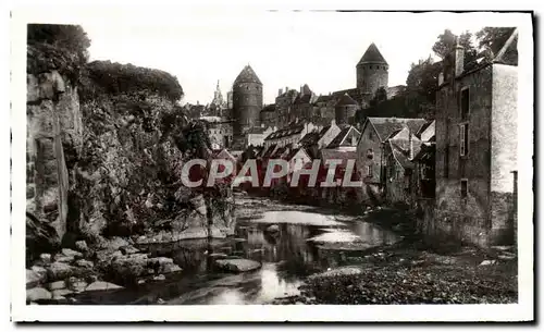 Ansichtskarte AK Semur Vue sur l Armancon et le Donjon