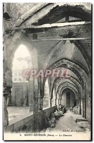 Cartes postales Paris Saint Severin Le Charnier