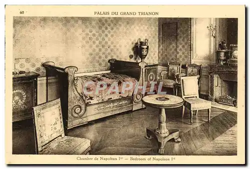 Cartes postales Palais du Grand Trianon Chambre de Napoleon ler Versailles