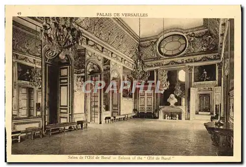 Cartes postales Palais de Versailles Salon de l oeil de boeuf