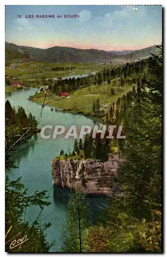 Cartes postales Les Bassins du Doubs