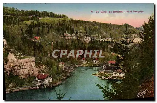 Cartes postales Le Saut du Doubs Rive francaise