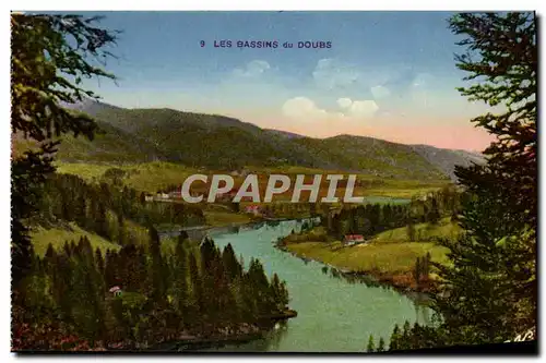 Cartes postales Les Bassins du Doubs