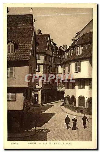 Cartes postales Colmar Rue de la Vieille Ville