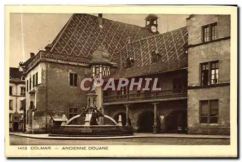 Cartes postales Colmar Ancienne Douane