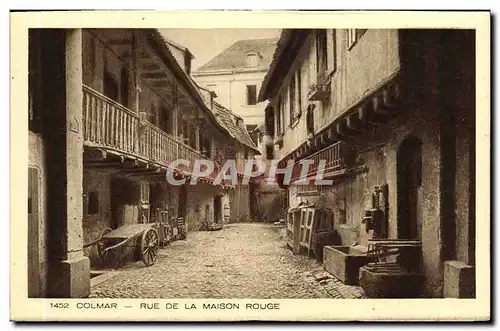 Cartes postales Colmar Rue de la Maison Rouge