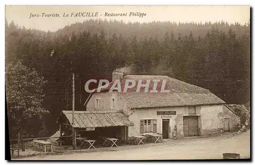 Ansichtskarte AK Jura Touriste La Faucille Restaurant Philippe