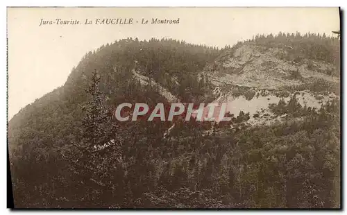 Cartes postales Jura Touriste La Faucille Le Montrond