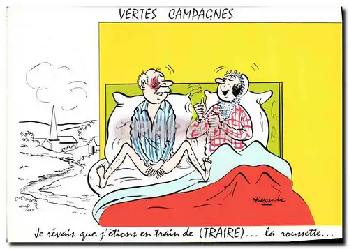 Moderne Karte Vertes Campagnes