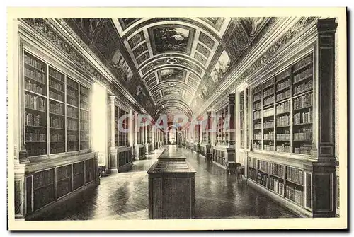 Cartes postales Chateau de Fontainebleau Galerie de Diane Ou Bibliotheque