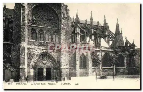 Ansichtskarte AK Dieppe L Eglise Saint Jacques L Abside