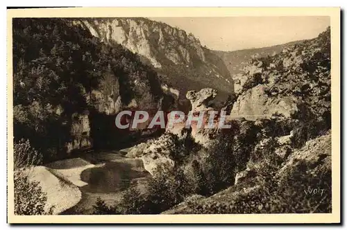 Ansichtskarte AK Gorges du Tarn Rocher du Champignon