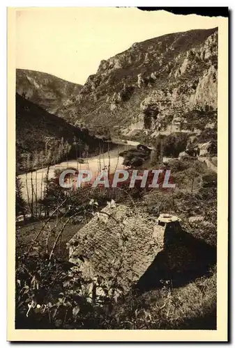 Ansichtskarte AK Gorges du Tarn Les Groges apres la Malene