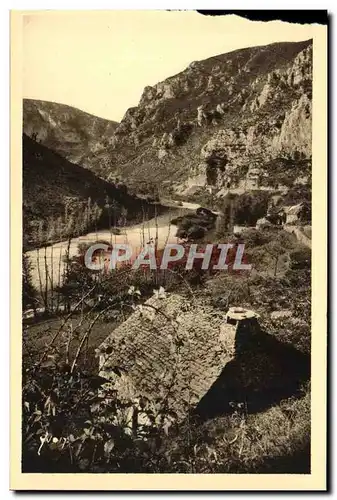 Cartes postales Gorges du Tarn Les Groges apres la Malene