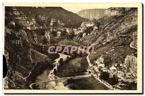 Ansichtskarte AK Gorges du Tarn Le Village de la Malene