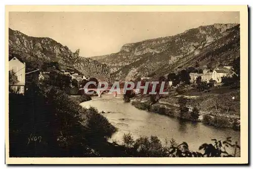 Ansichtskarte AK Gorges du Tarn Le Village des Vignes