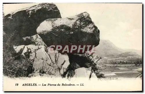 Cartes postales Pau Les Pierres du Balaudron