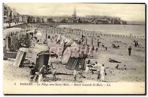 Ansichtskarte AK Parame La Plage vers Saint Malo