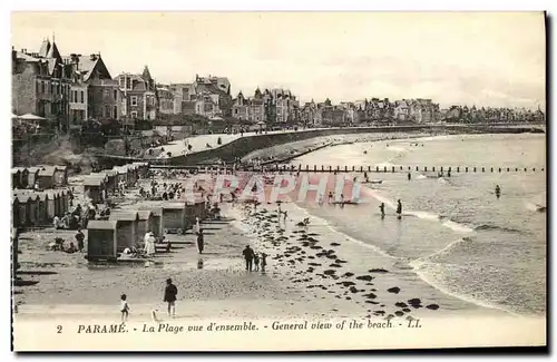 Cartes postales Parame La Plage vue d ensemble