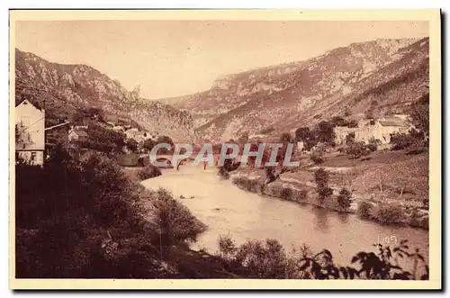 Cartes postales Gorges du Tarn Le Village des Vignes