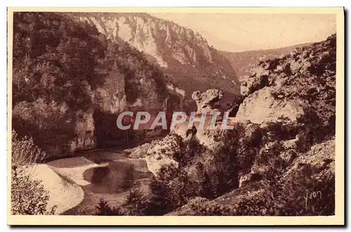 Ansichtskarte AK Gorges du Tarn Rocher du Champignon