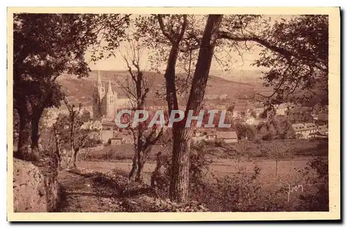 Cartes postales Gorges du Tarn Mende Vue generale