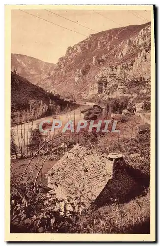 Ansichtskarte AK Gorges du Tarn Les Gorges apres la Malene