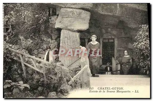 Cartes postales Chatel Guyon Entree de la Source Marguerite