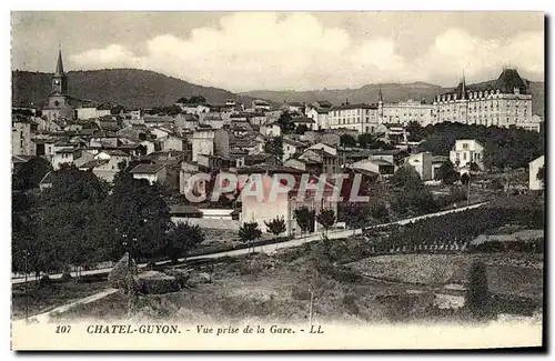 Cartes postales Chatel Guyon Vue prise de la Gare